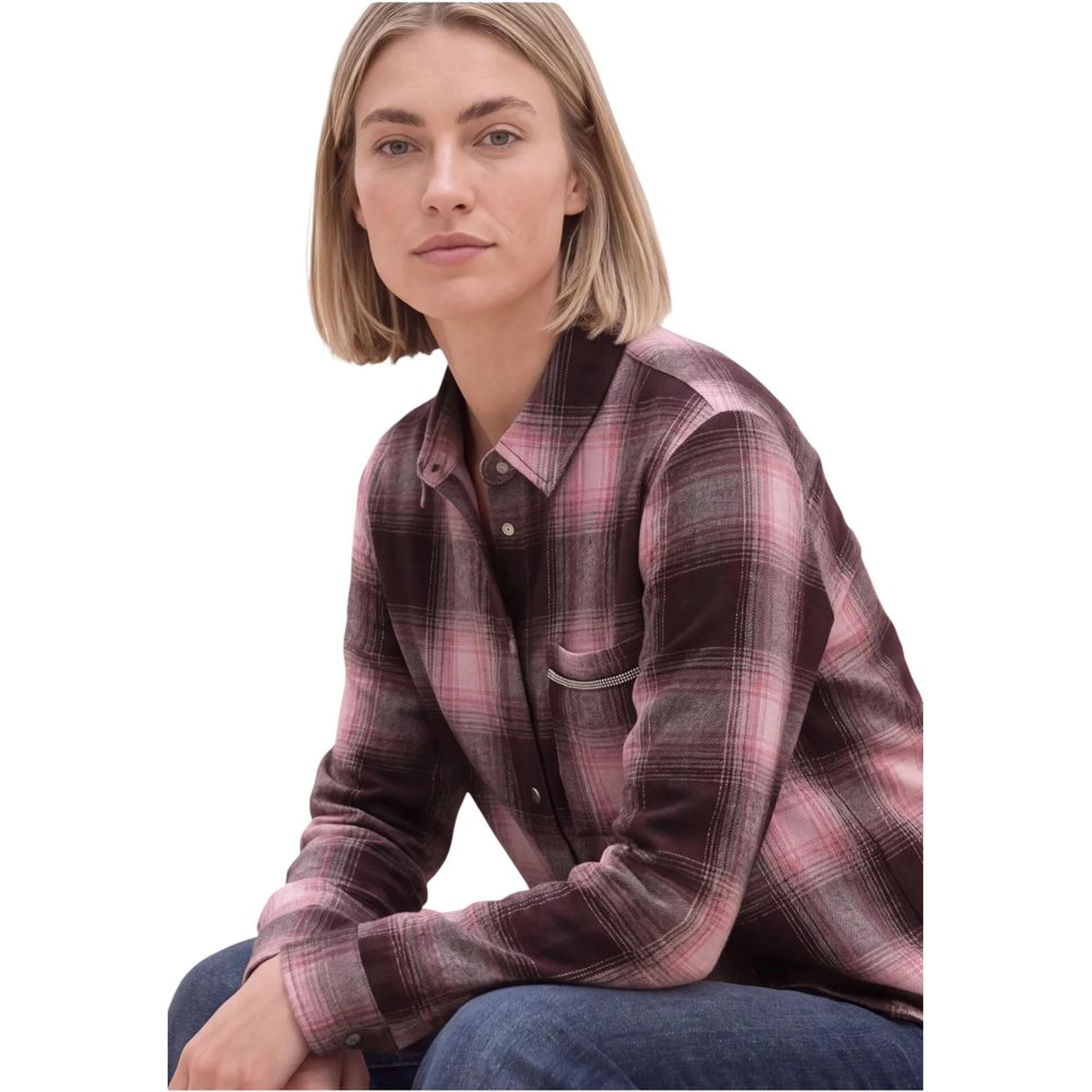 Multicolor Polyester Blouse