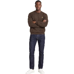 Brown Cotton Sweatshirt