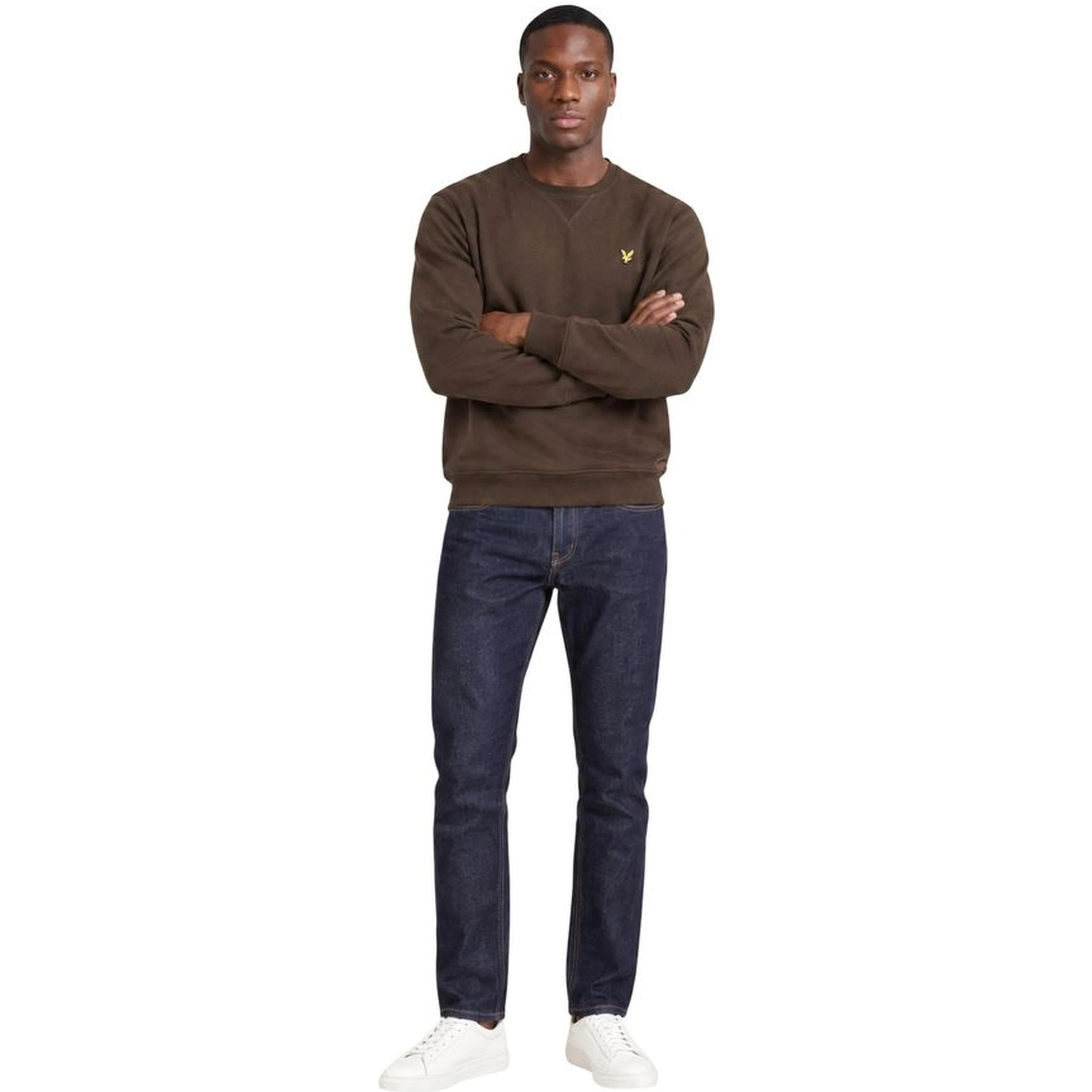 Brown Cotton Sweatshirt