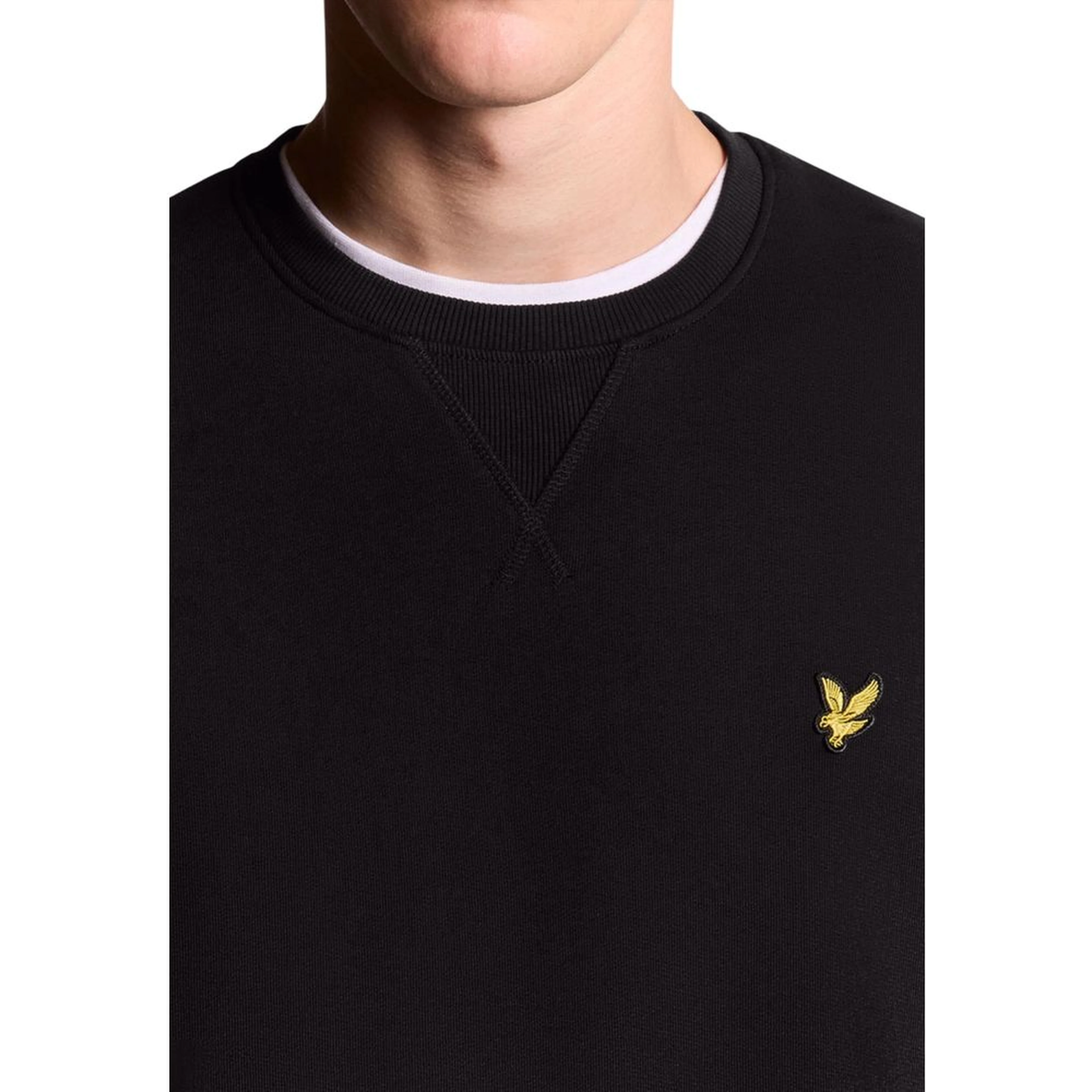 Black Cotton Sweatshirt