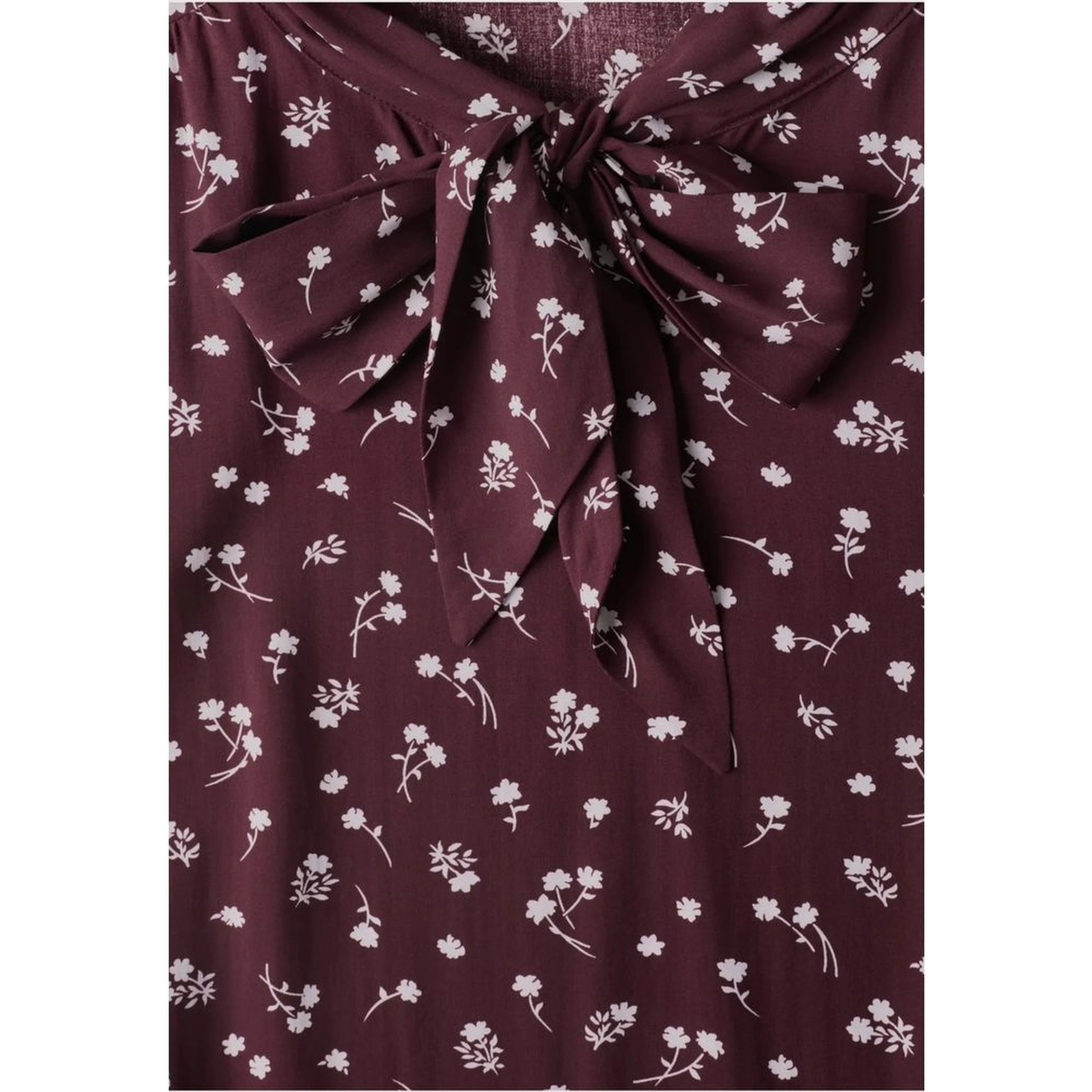 Bordeaux Viscose Blouse