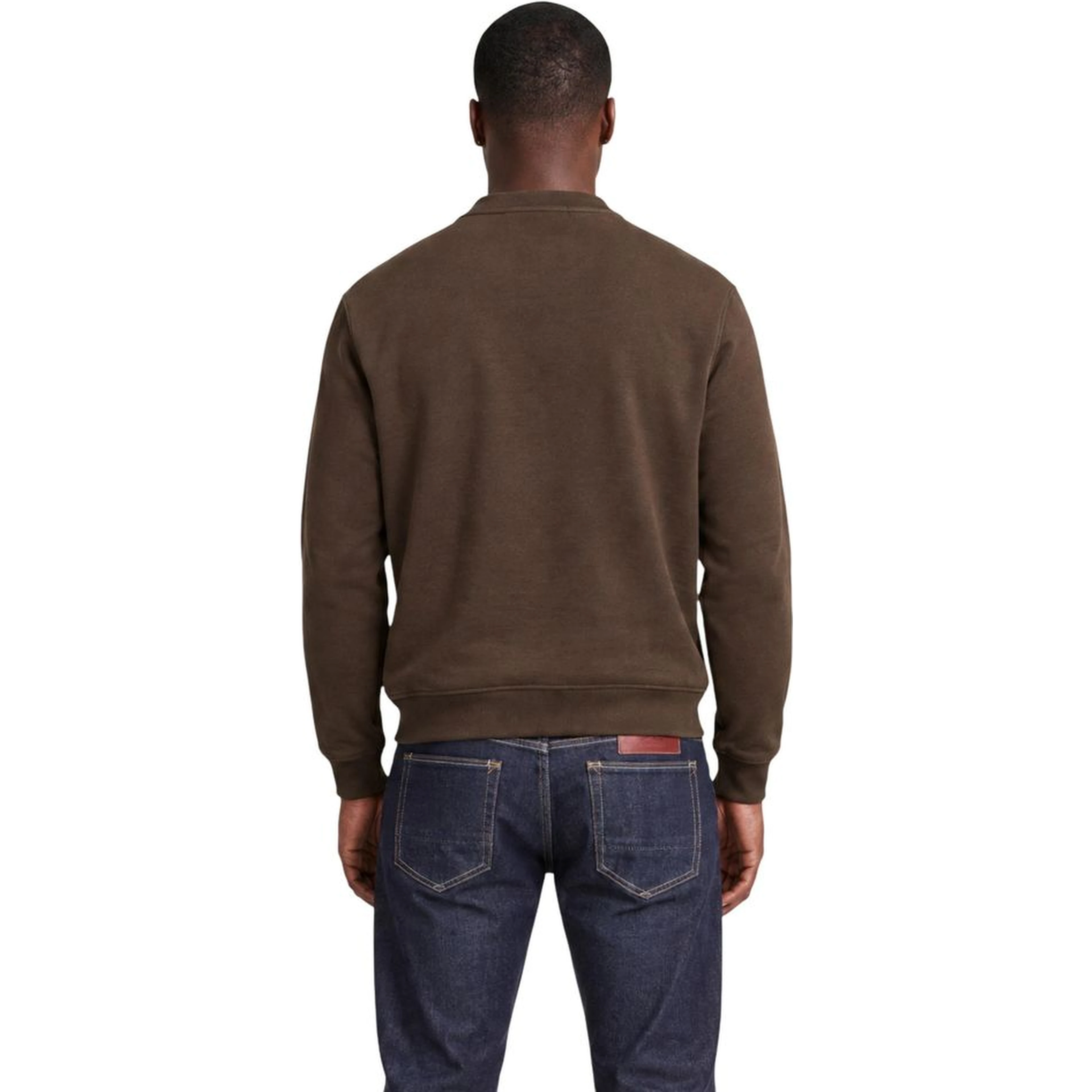 Brown Cotton Sweatshirt