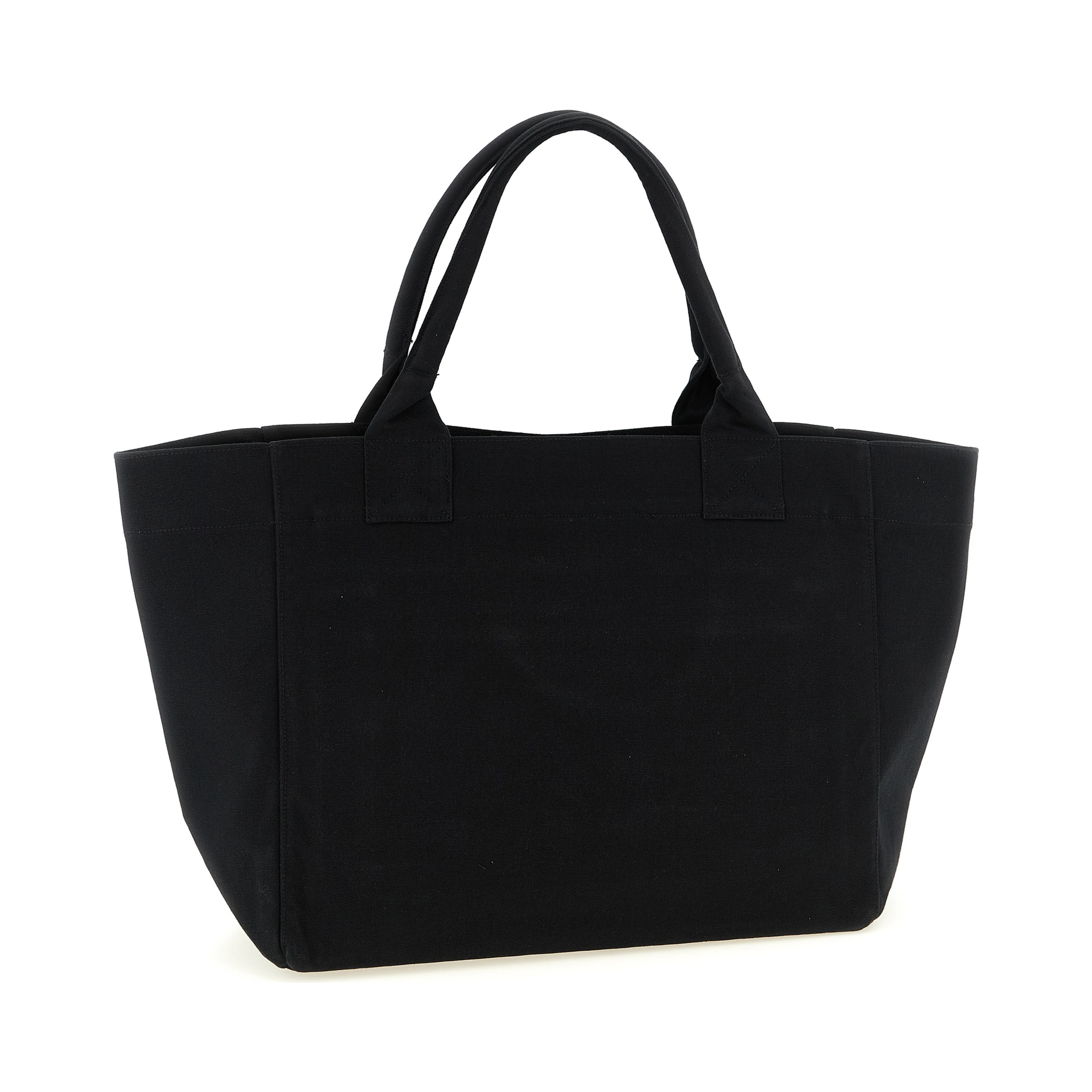 Black Recycled Cotton Tote Bag