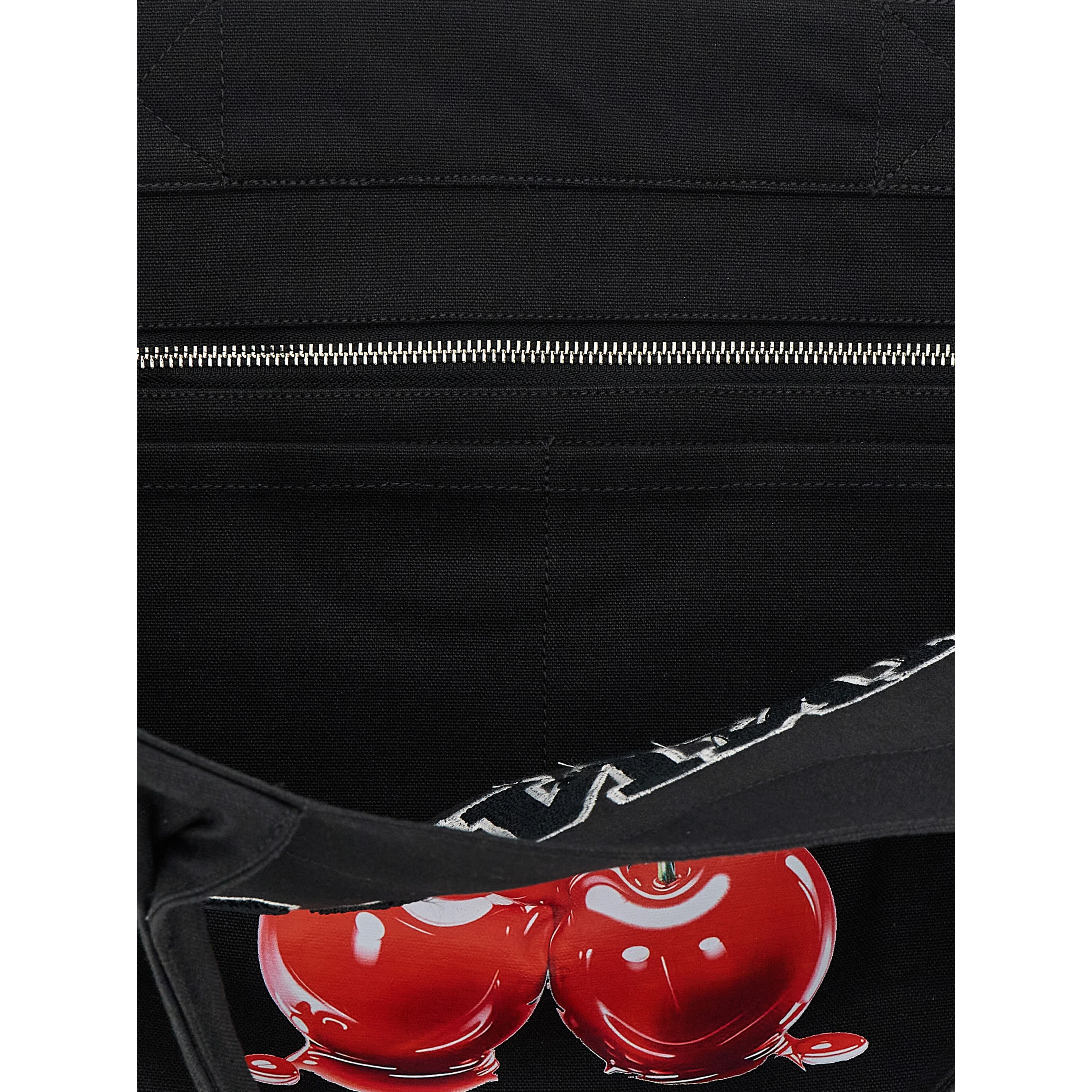 Black Recycled Cotton Tote Bag