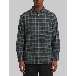 Plaid flannel shirt
