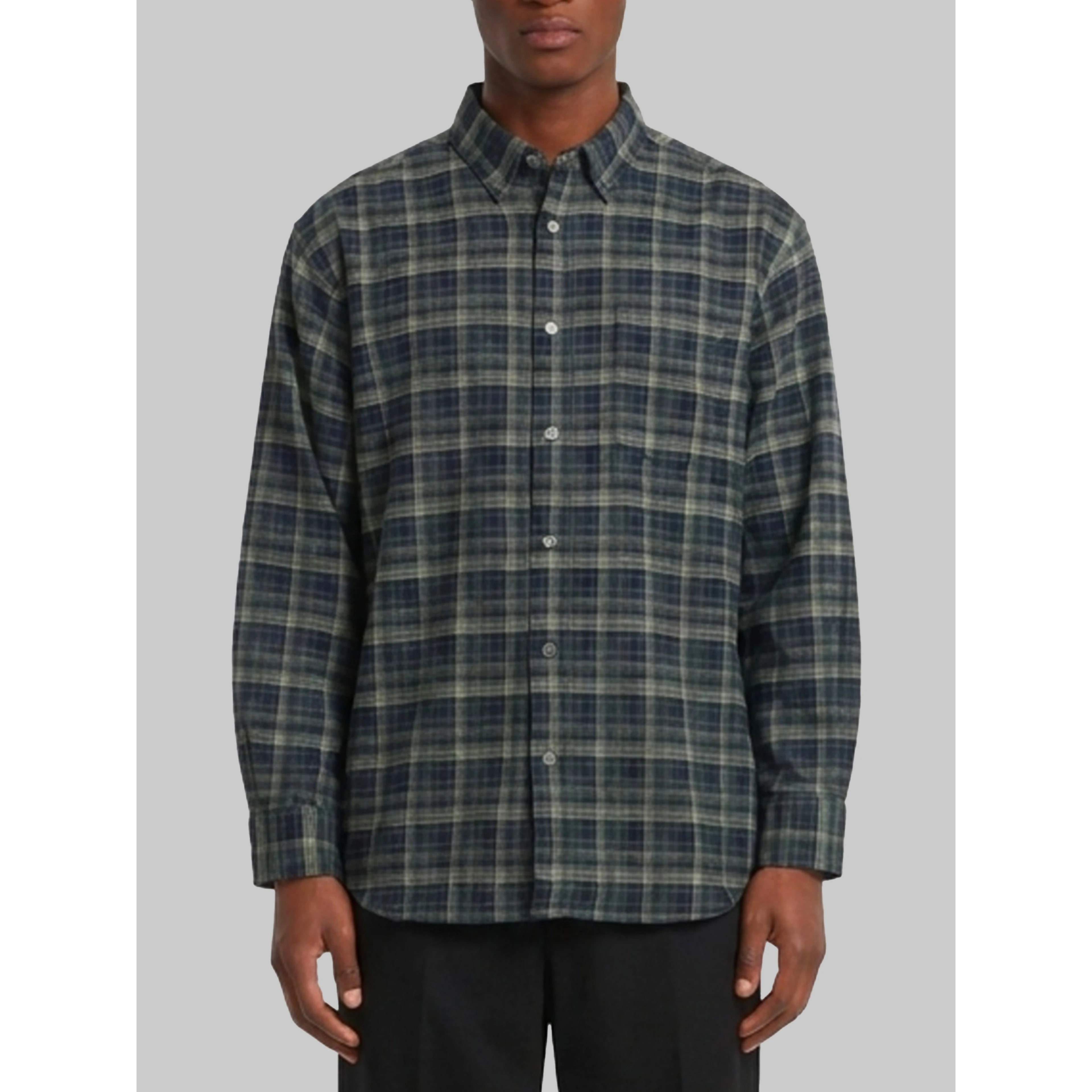 Plaid flannel shirt