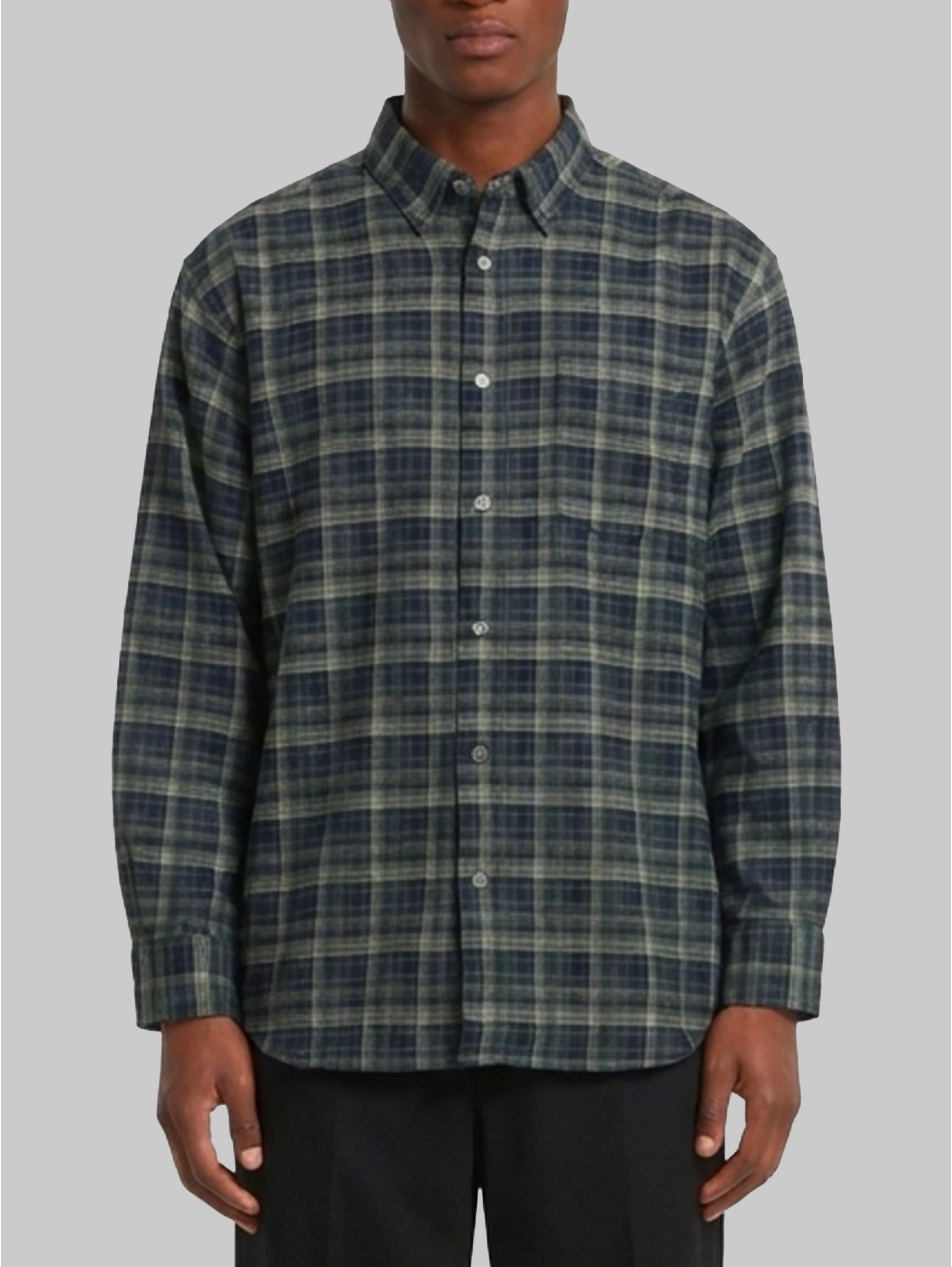 Plaid flannel shirt