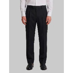 Samuel black wool pants
