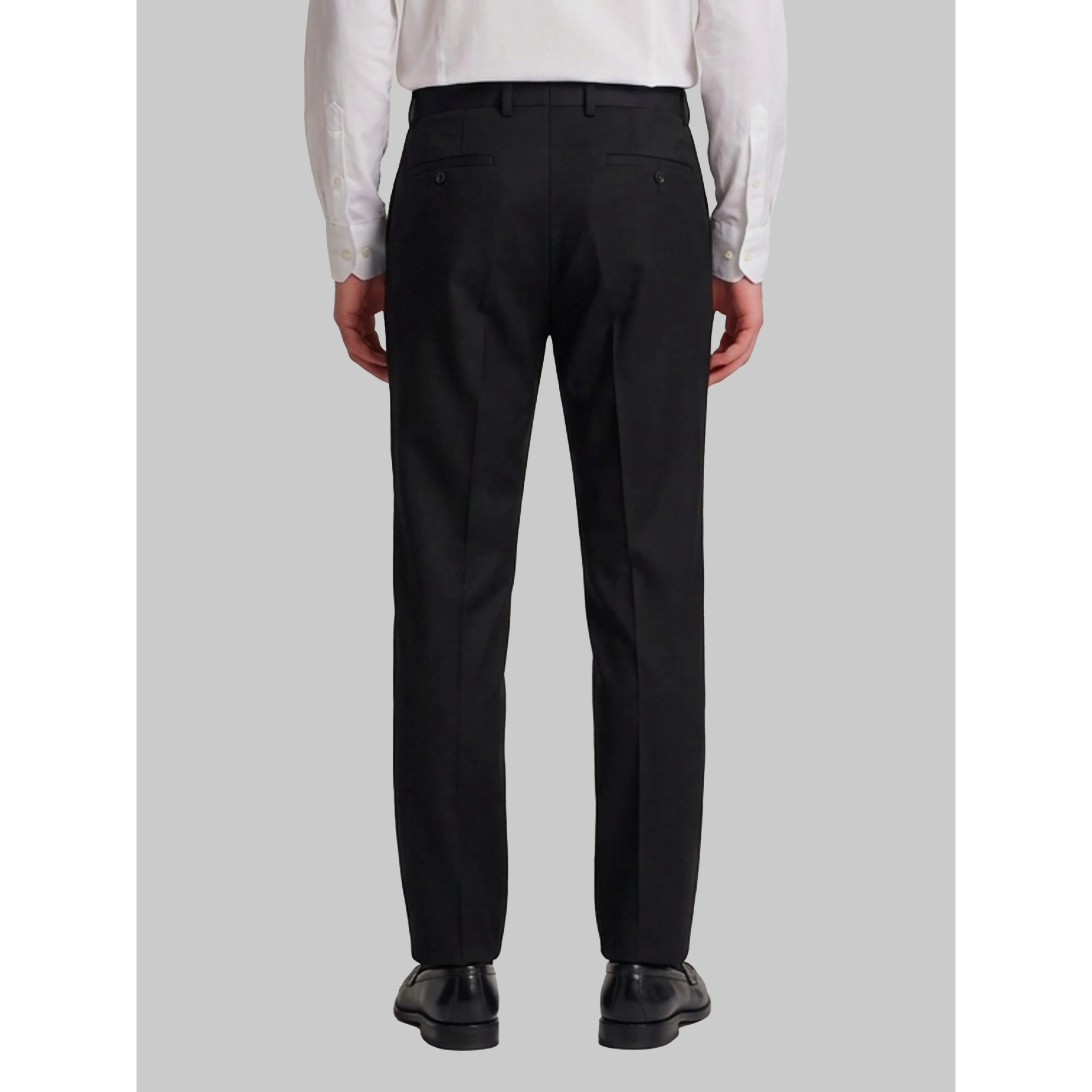 Samuel black wool pants