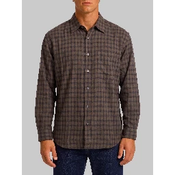 Plaid flannel shirt