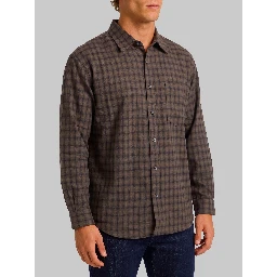 Plaid flannel shirt
