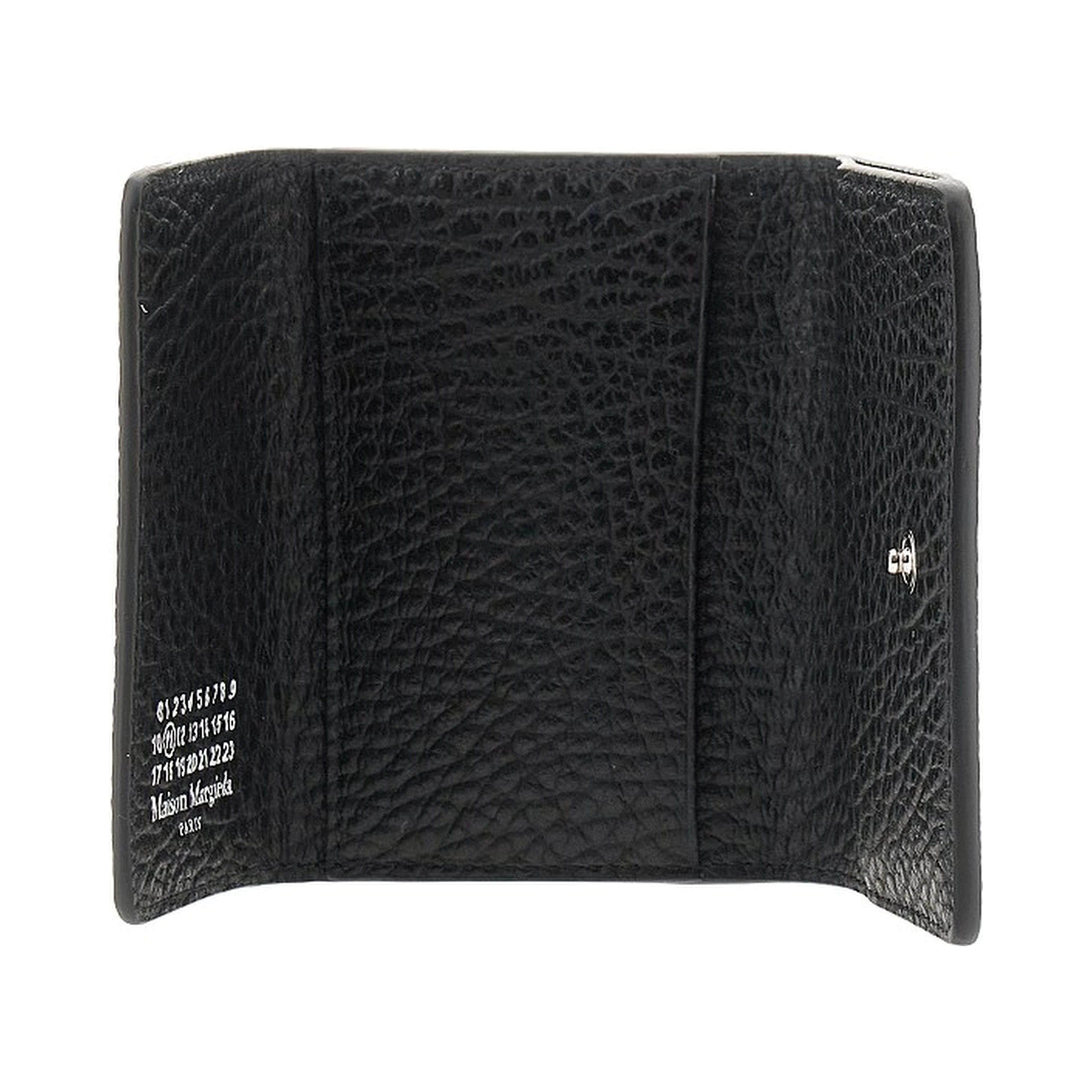 'Four Stitches' leather mini wallet