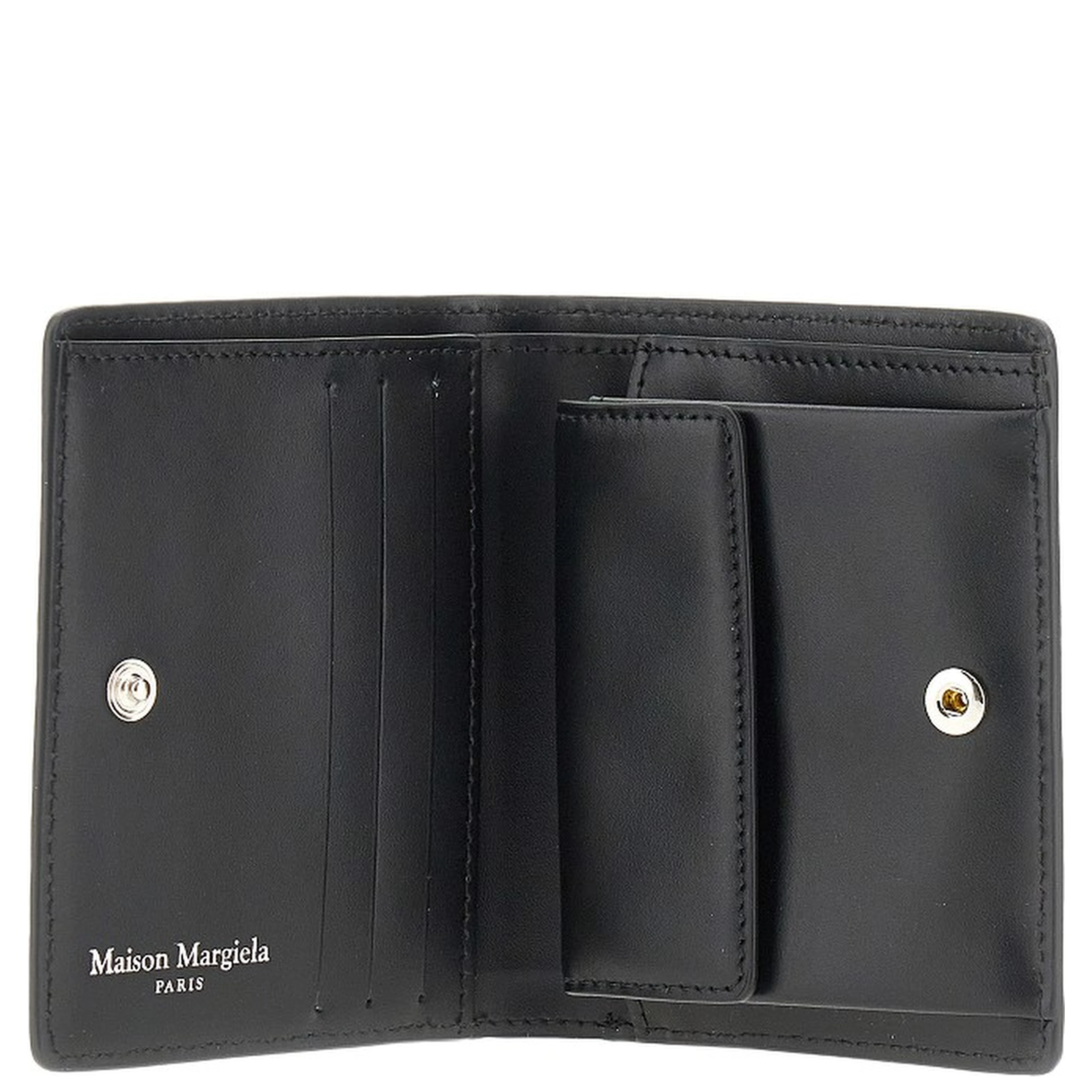 'Four Stitches' leather bi-fold wallet