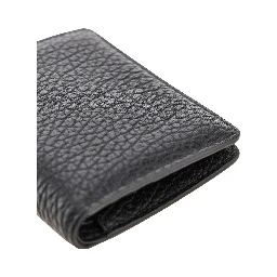 'Four Stitches' grained leather wallet