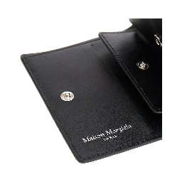 'Four Stitches' leather bi-fold wallet