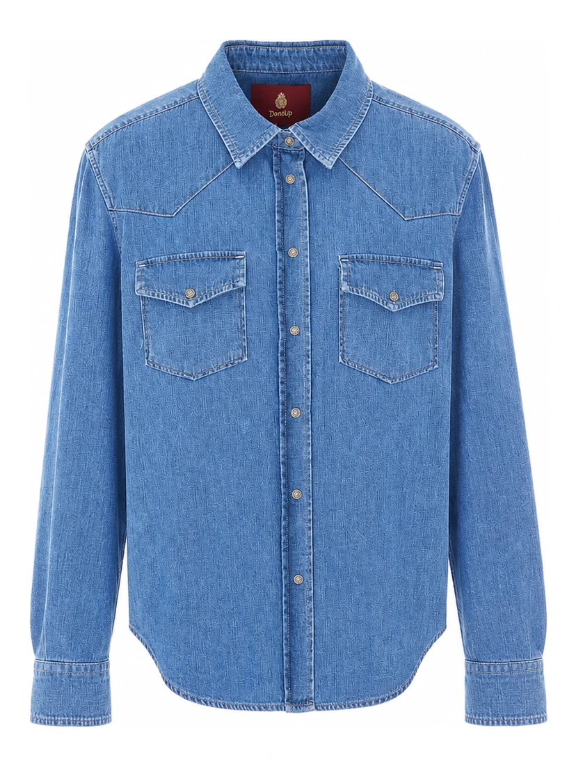 Dondup Shirts Blue