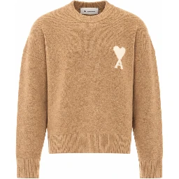 Ami Alexandre Matiussi Sweaters Beige