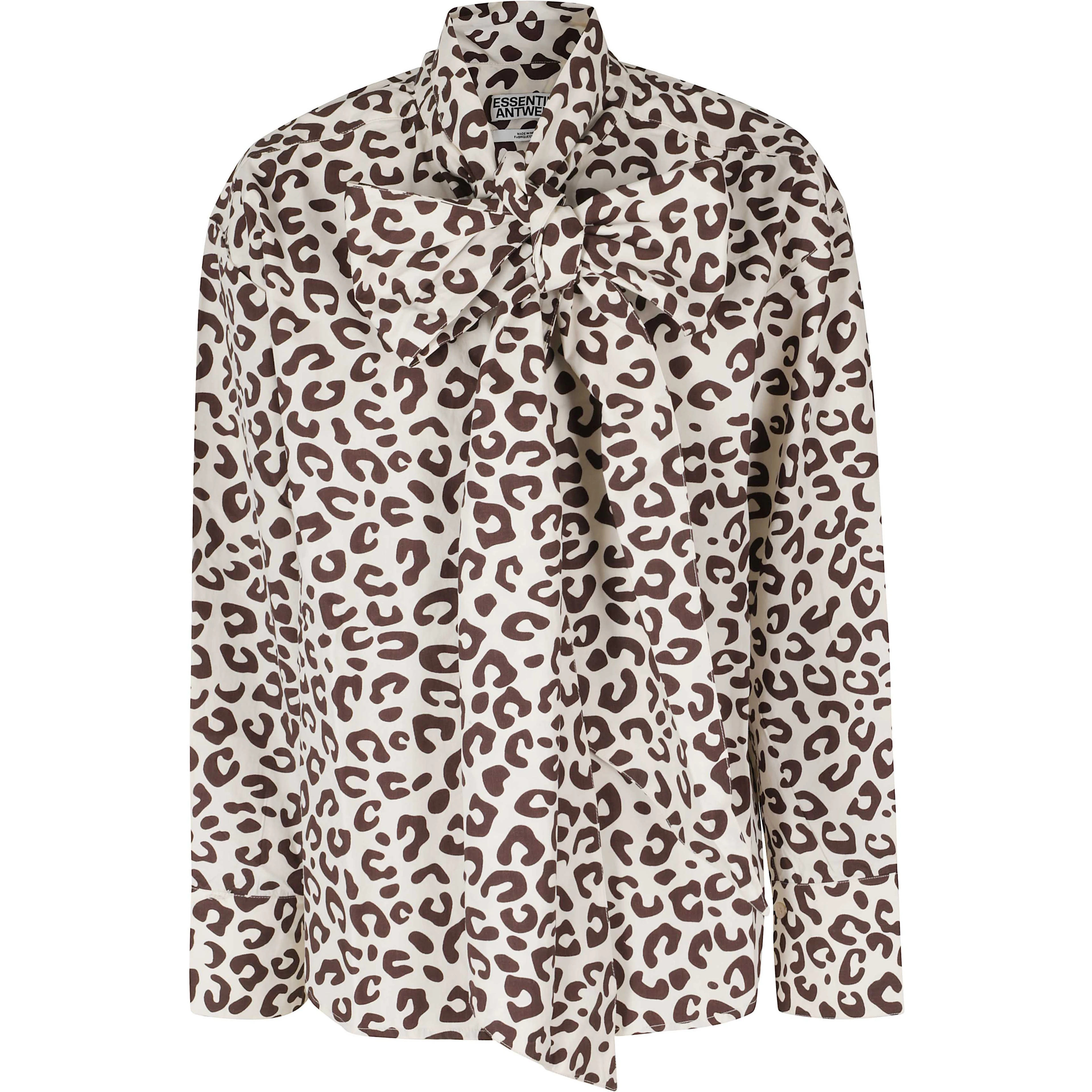 PUSSY BOW TIE SHIRT