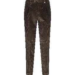 PANT 1 PINCES VELLUTO COSTE