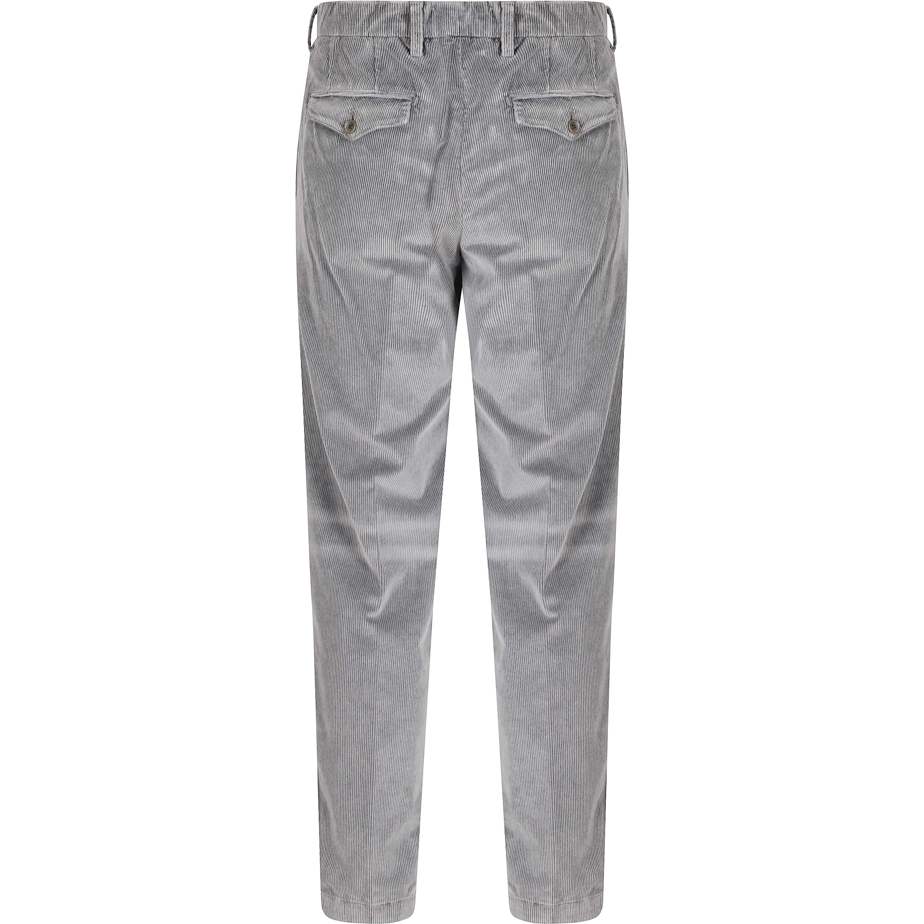 PANT 1 PINCES VELLUTO COSTE