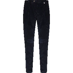 PANT 1 PINCES VELLUTO COSTE