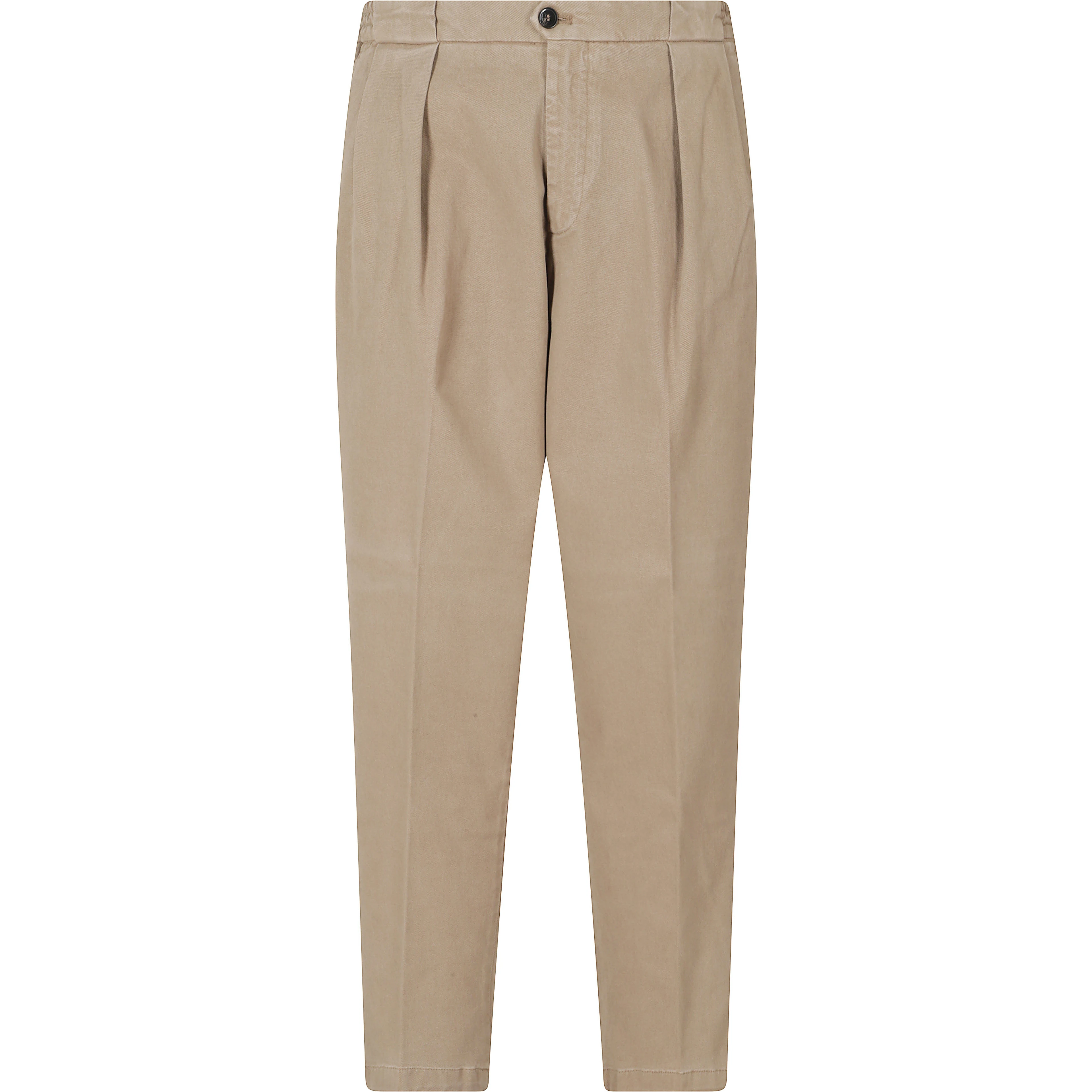 PANT PORTOBELLO 2 PINCES INVERSE BULL DI COT TENCEL