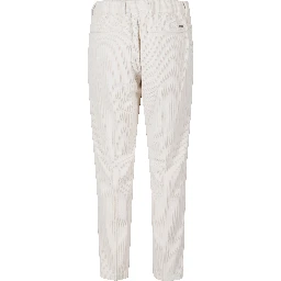 PANT 1 PINCES VELLUTO ROCCIA