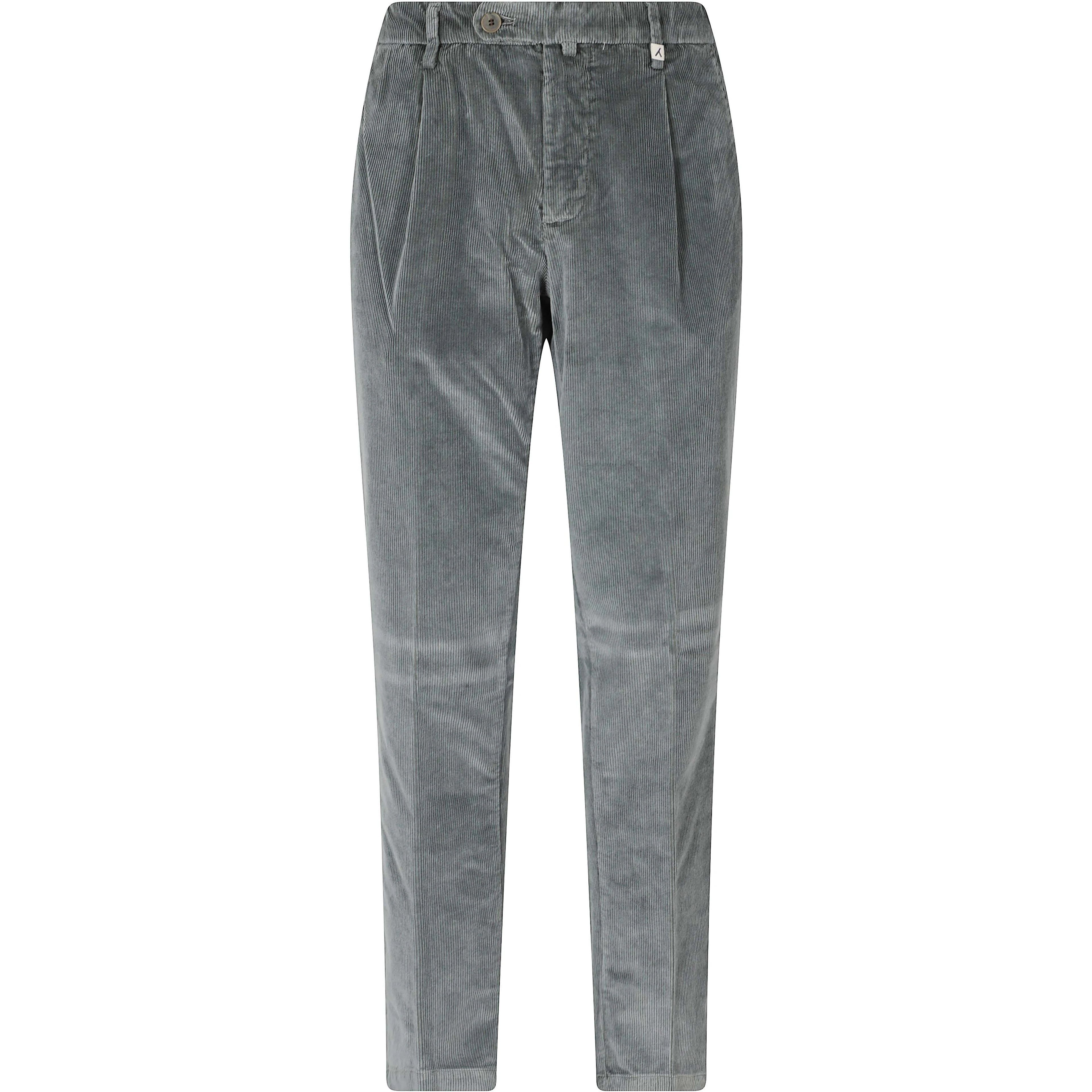 PANT 1 PINCES VELLUTO COSTE