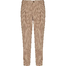 PANT 1 PINCES VELLUTO ROCCIA