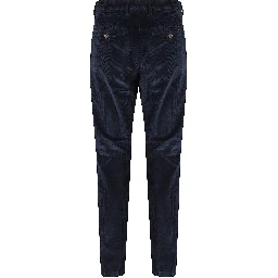 PANT 1 PINCES VELLUTO COSTE