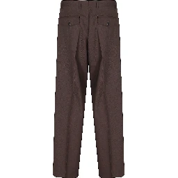 WIDE PLEATED TROUSER