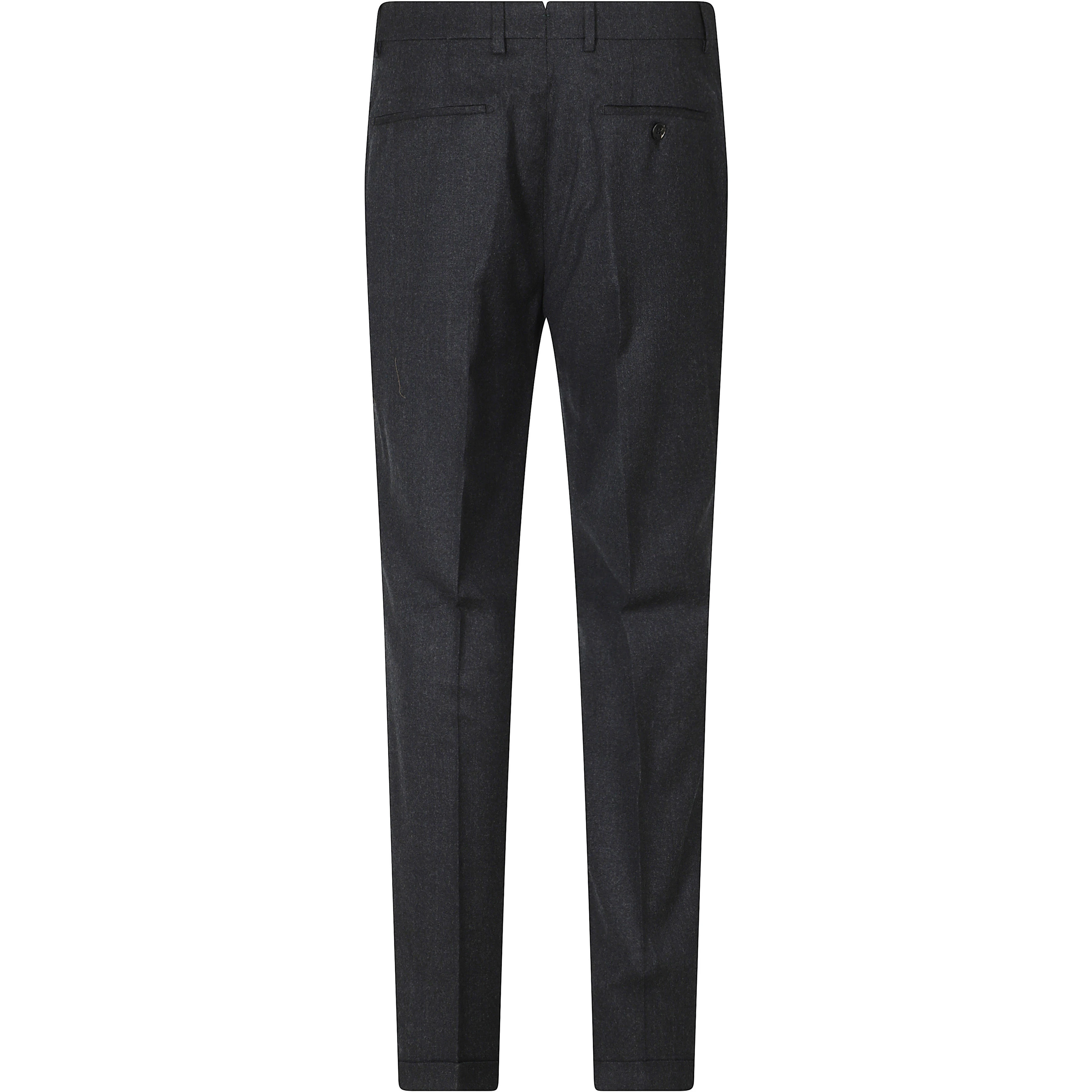 PANT CONTEMPORARY CON RISVOLTO FLANELLA