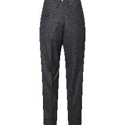 PANTALONE OVER FIT FLANELLA DI LANA