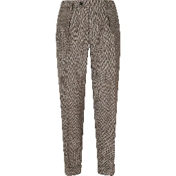 PANT 1 PINCES ROVESCIATA LANA SPINATA