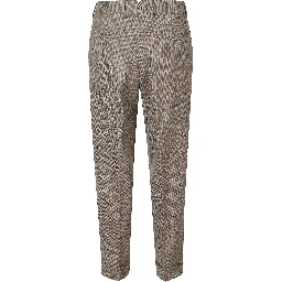PANT 1 PINCES ROVESCIATA LANA SPINATA