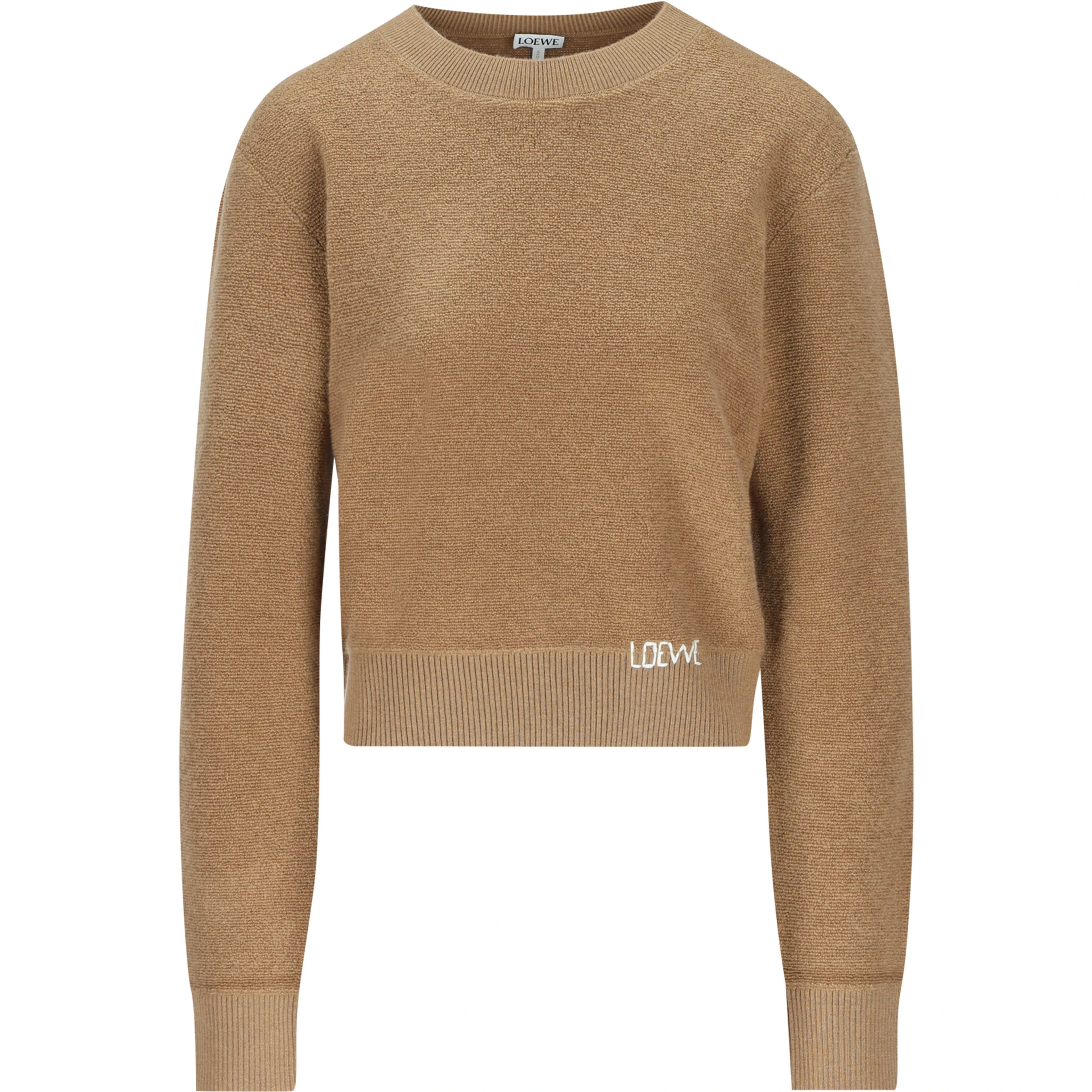 Loewe Sweaters Brown