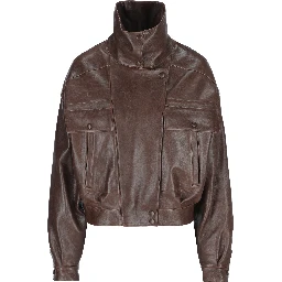 SAINT LAURENT Jackets Brown