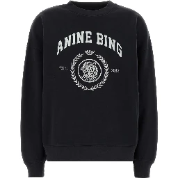 MILES SWEATSHIRT COLLEGIATE - VINTAGE BLACK