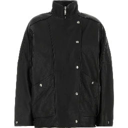 SANDY JACKET - BLACK LEATHER