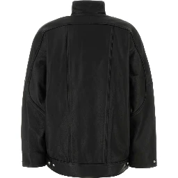 SANDY JACKET - BLACK LEATHER