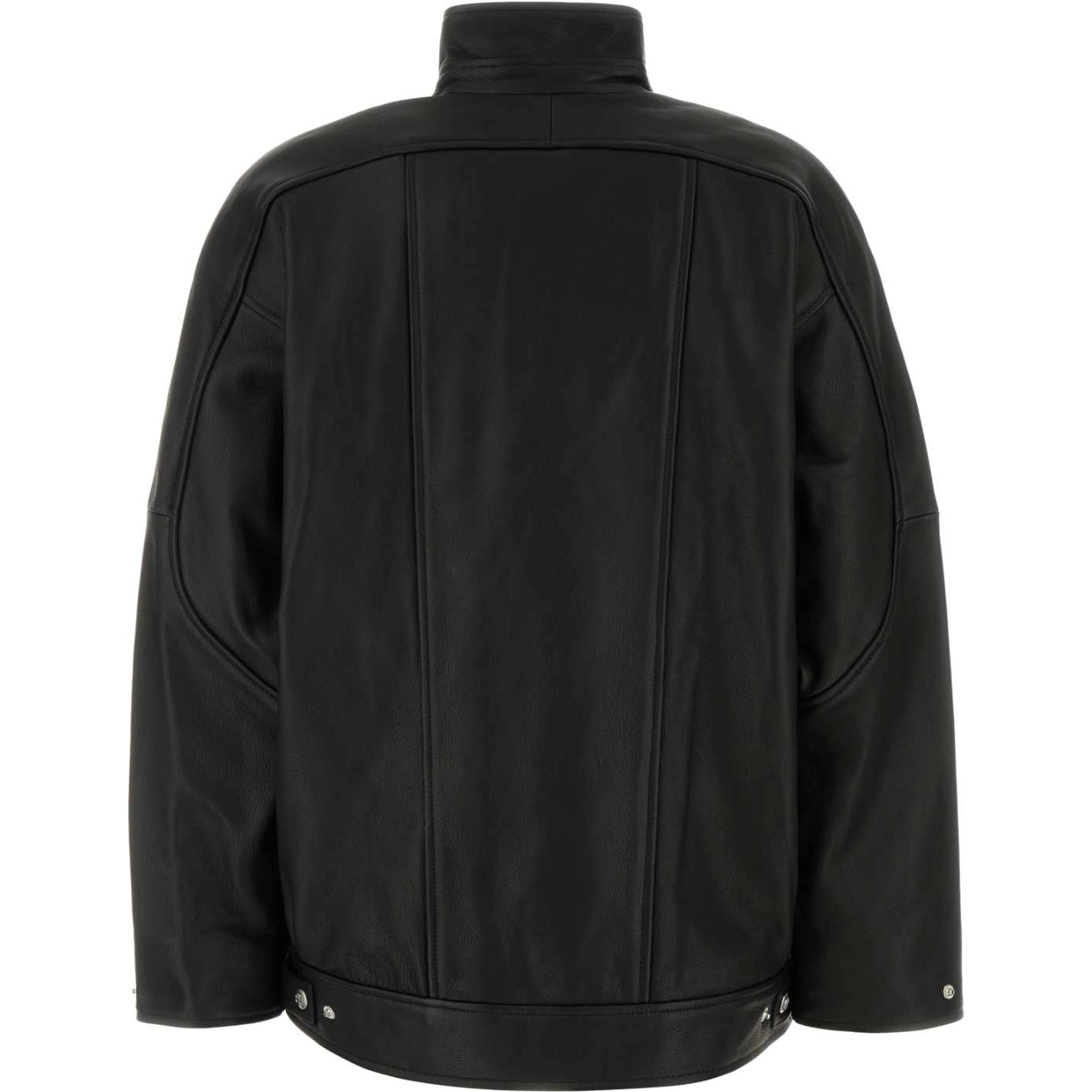 SANDY JACKET - BLACK LEATHER