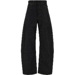 HIGH WAISTED CURVED PANTS