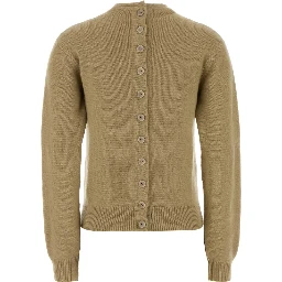 REVERSIBLE BUTTONED SWEATER