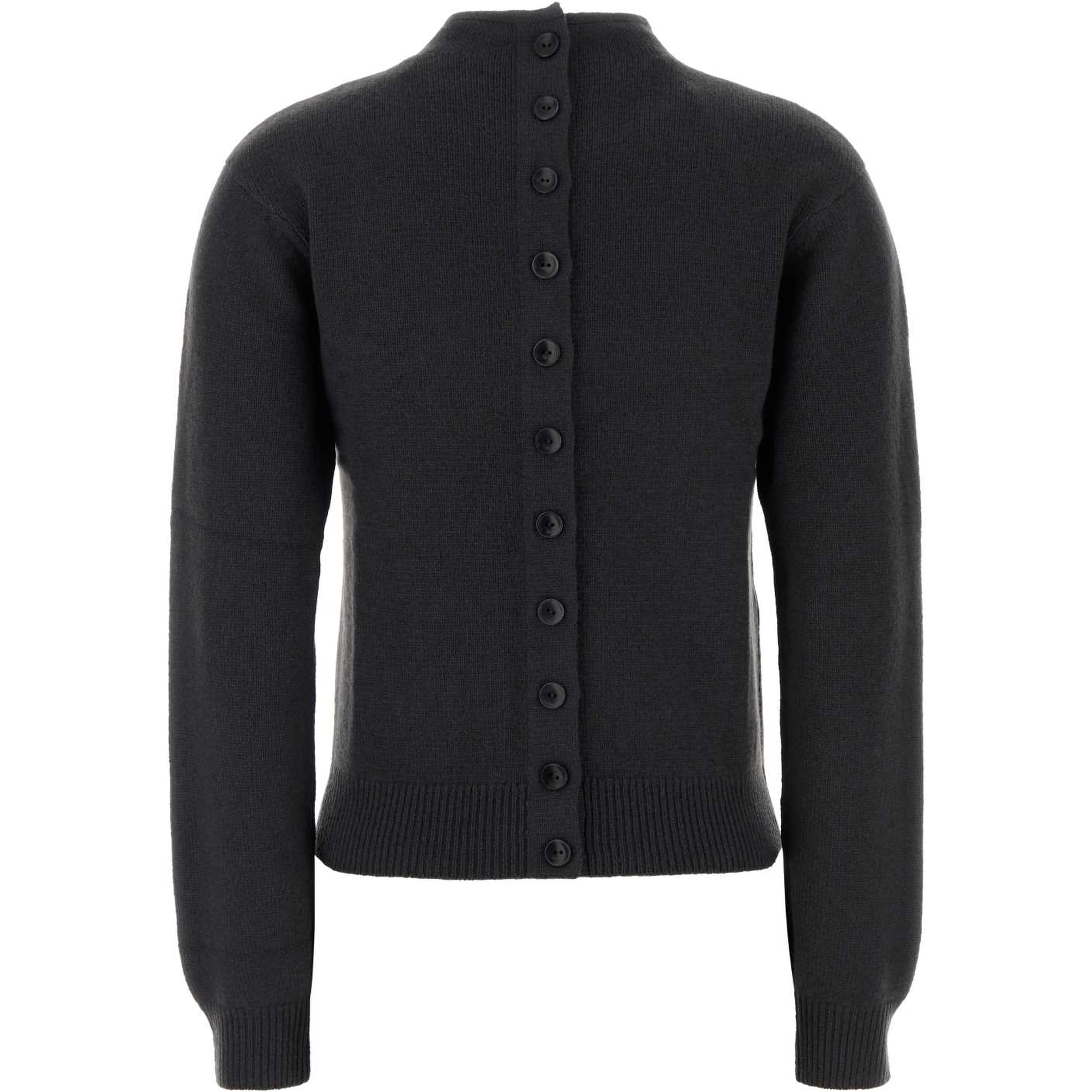 REVERSIBLE BUTTONED SWEATER