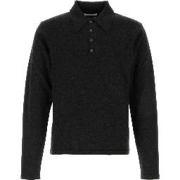 LS KNITTED POLO TOP