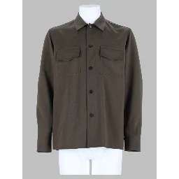Camicia in Misto Lana