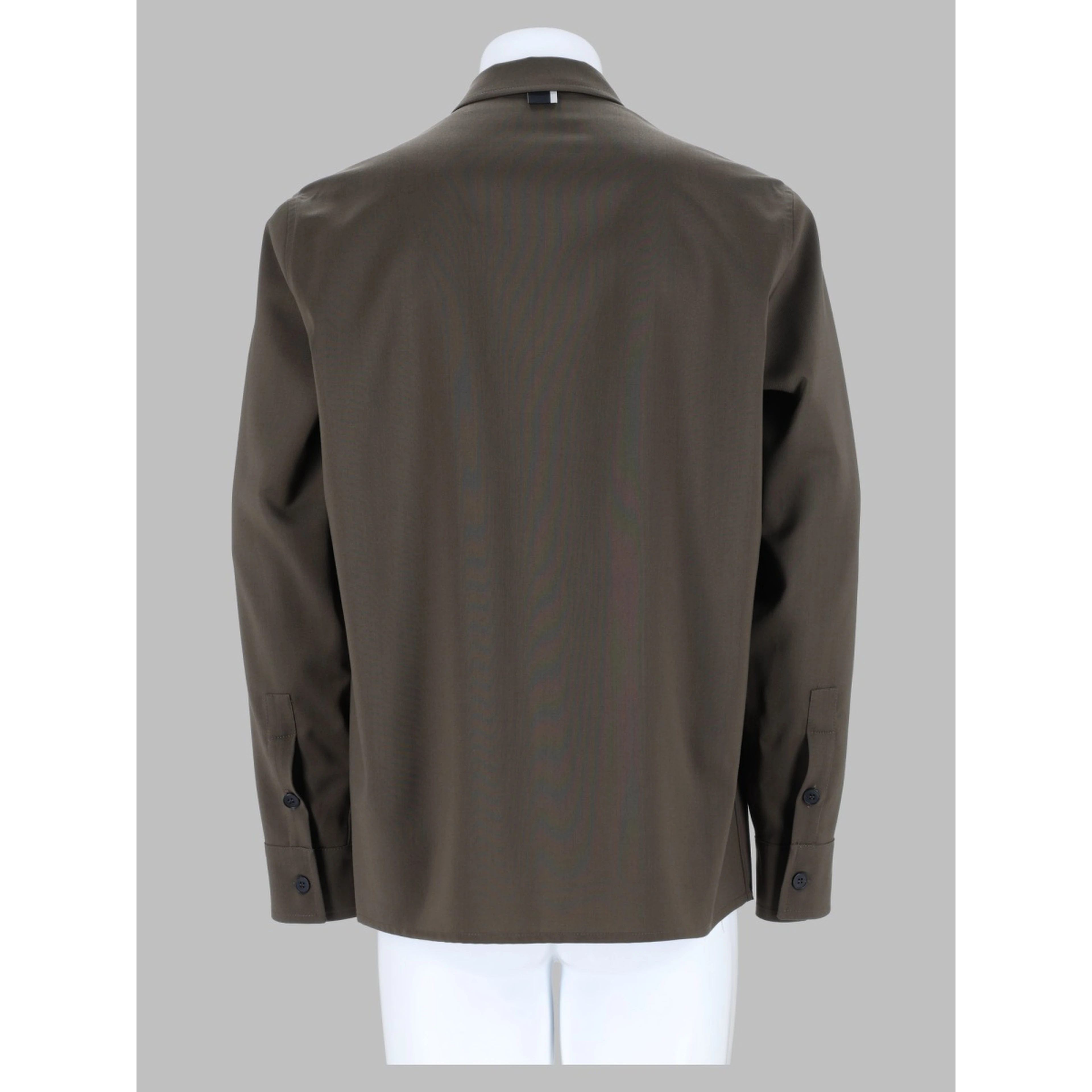 Camicia in Misto Lana