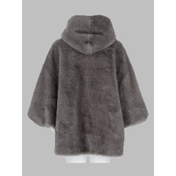 Cappa in Ecopelliccia con Zip