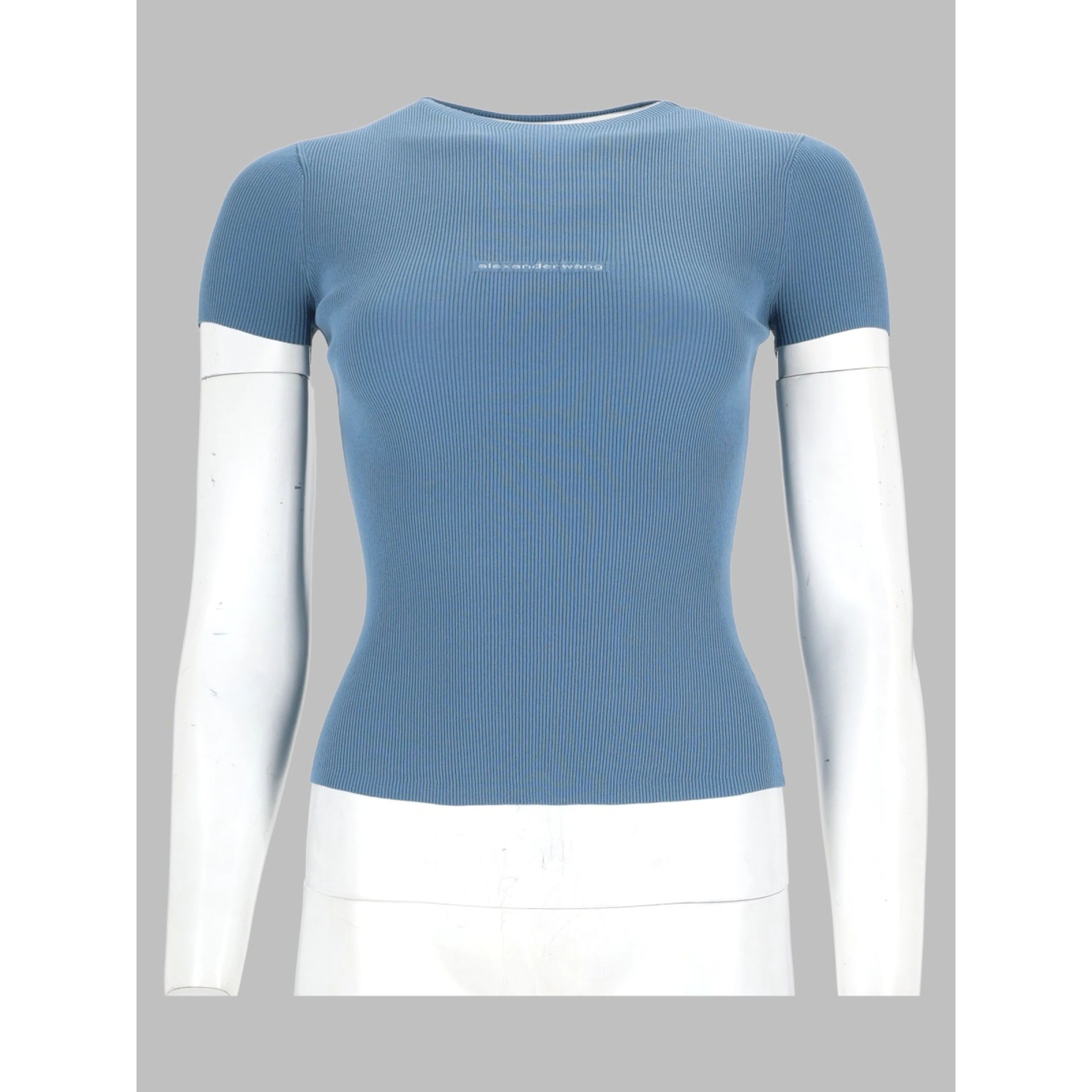 Top con Logo Jacquard