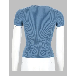 Top con Logo Jacquard